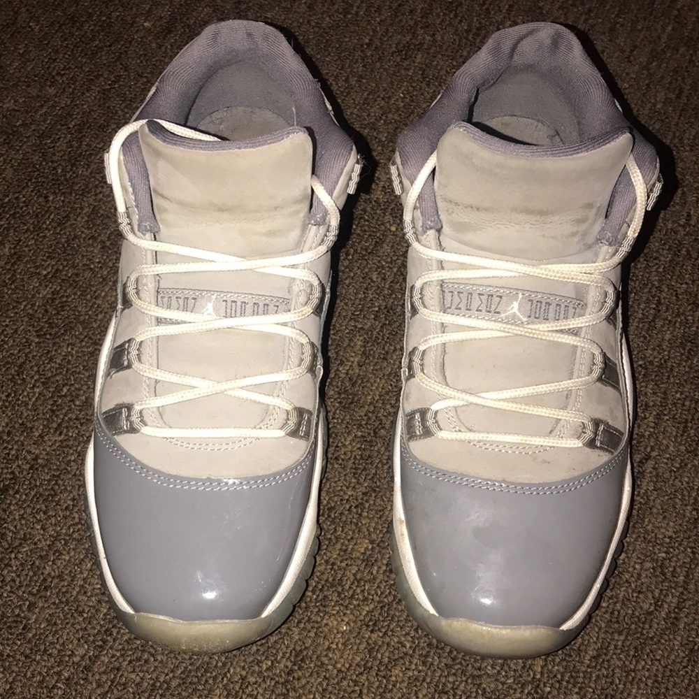 Cool Grey Low Top Jordans